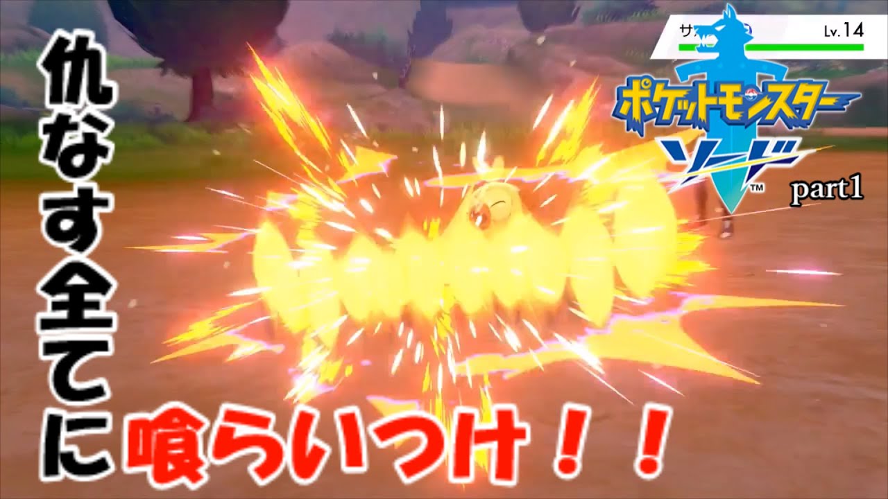 ナックラーだけでガラルを制しようとする男 。#1[ポケモン剣盾縛りプレイ]