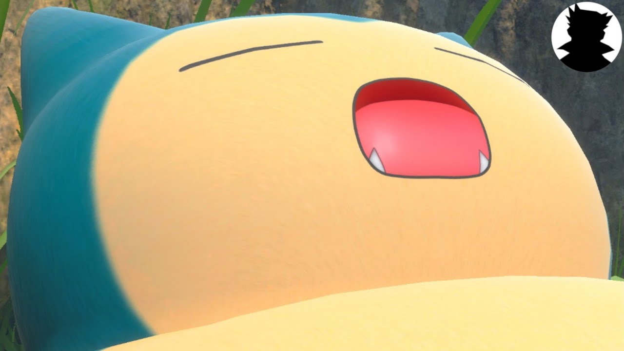 【New ポケモンスナップ】本気を出すカビゴンダッシュ！＜かわいいポケモンスリープ＞