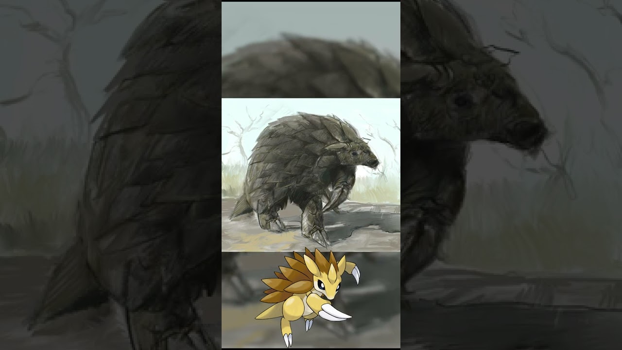 【ポケモン】サンドパンを描いてみよう