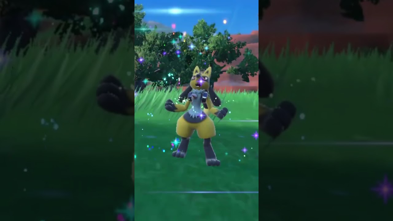 【ポケモンsv】色違いリオルからルカリオへの進化