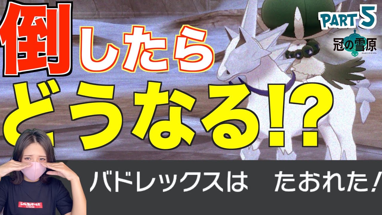 【冠の雪原】バドレックスって倒したらどうなるの?【ポケットモンスターソードシールド 】part5
