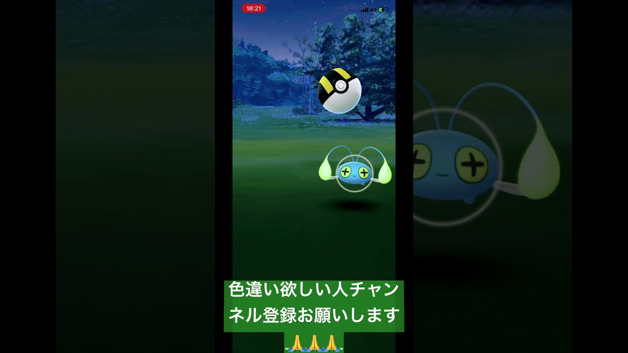 色違いチョンチーとの出会い #short #short #ytshorts #ポケットモンスター #ポケgo #ポケモン #色違いポケモン #色違い #pokemongo #pokemon