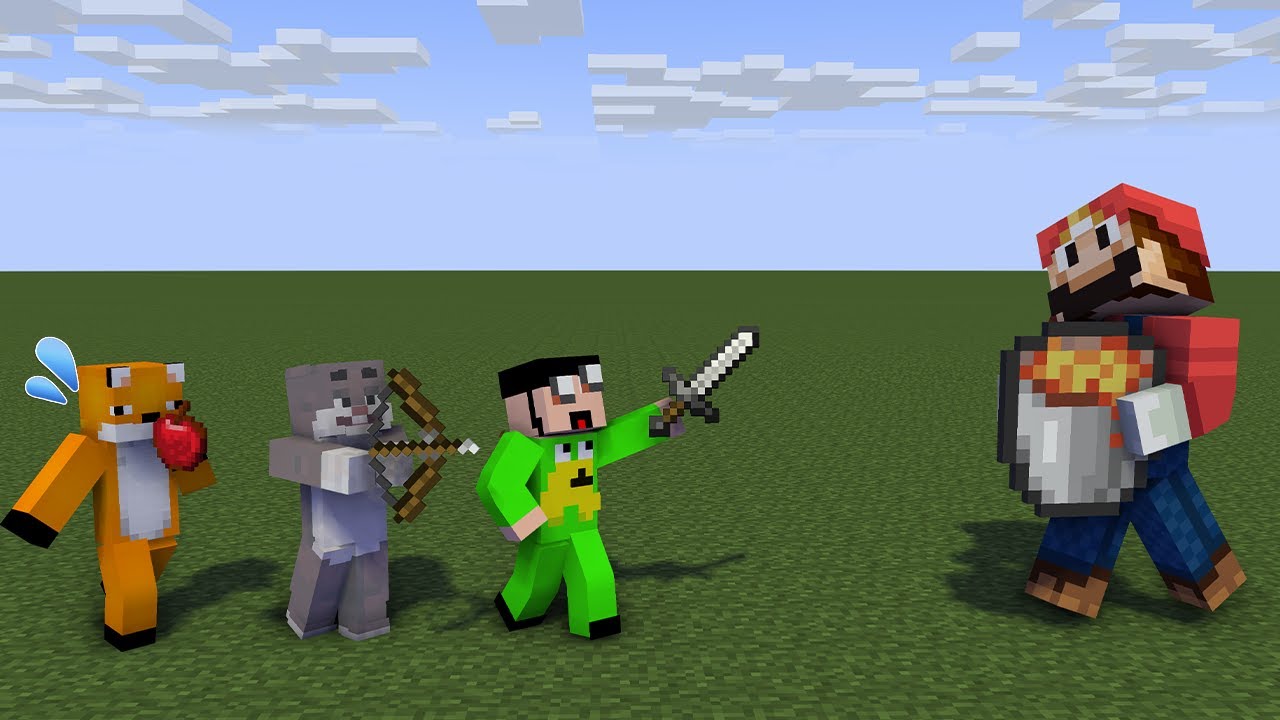 なっしーのPVPスキルが異次元な件について　ガチで最強に挑む - マインクラフト【KUN】