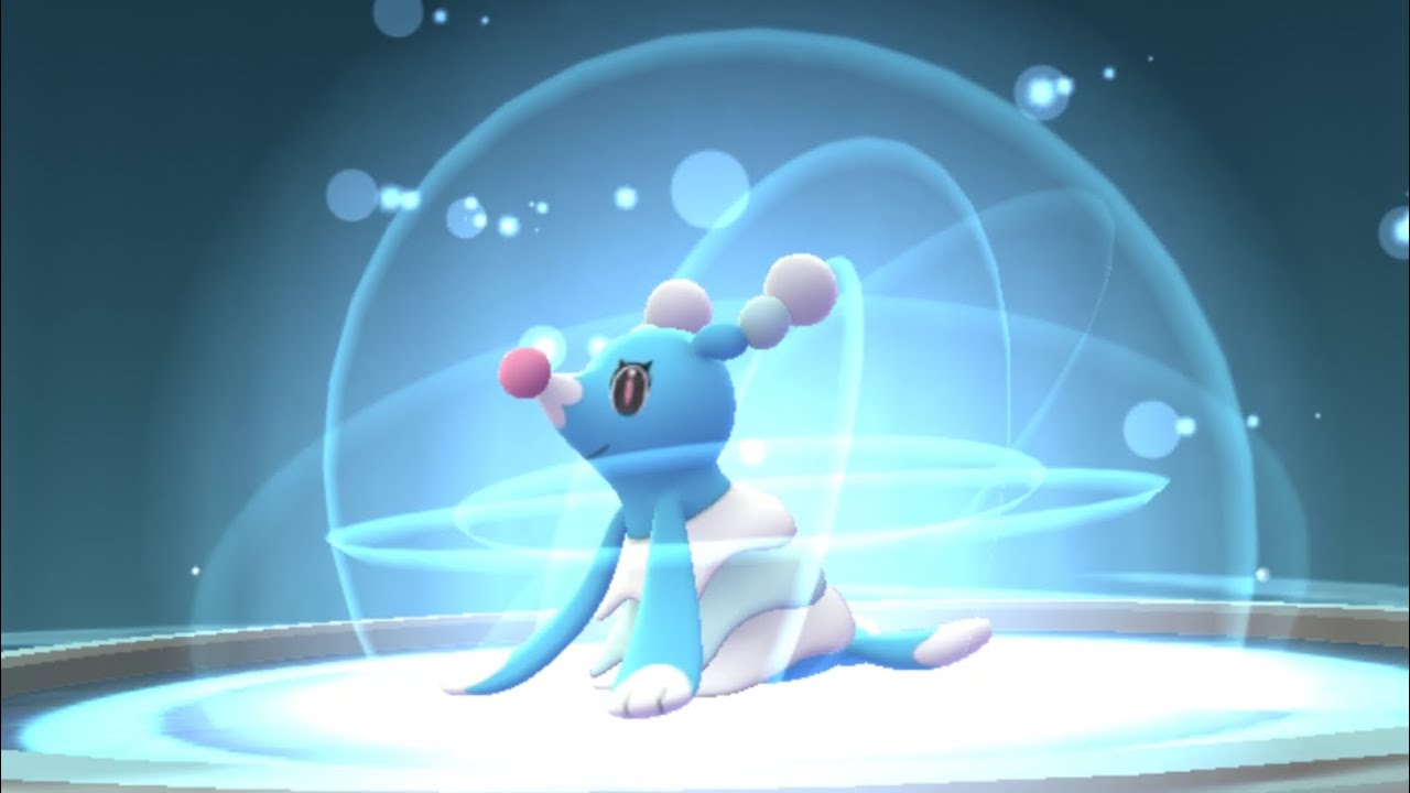 ポケモンGO オシャマリ　進化　アシレーヌ　Pokémon GO