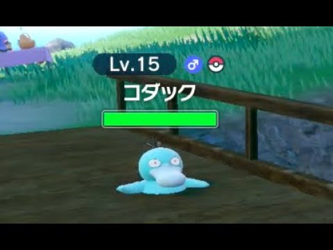 色違いの代償として埋められてしまったコダック😭😭😭【ポケモンSV】