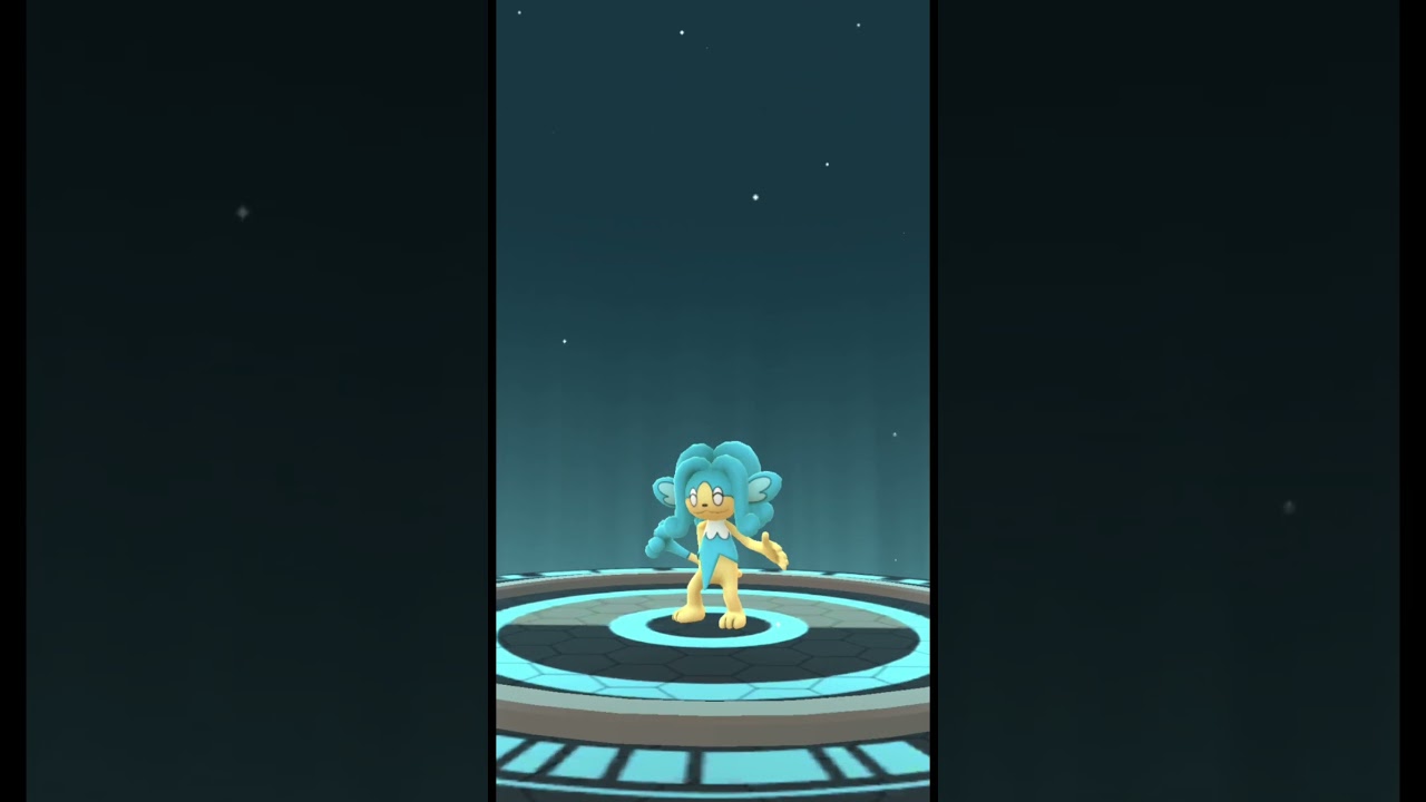 Evoluindo Panpour e registrando Simipour | Pokémon GO #shorts