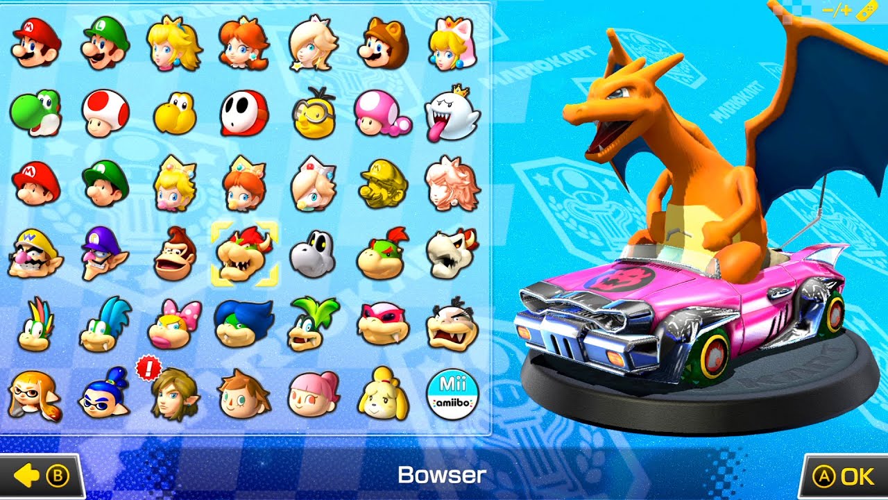 【マリオカート8デラックス】シェルカップ 150cc リザードン付