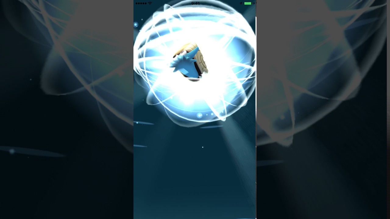 ポケモンGO　138-139 オムナイトからオムスターへの進化の様子。 Pokémon Go Omanyte evolution.