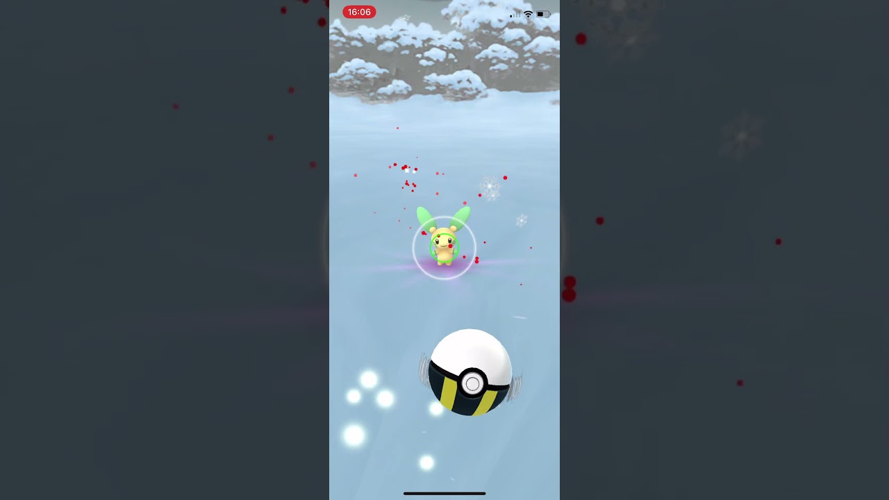 ポケモンGO色違いマイナンGET