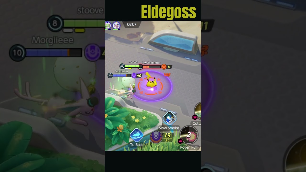 Keep Your Team Healed Up! | Eldegoss | Pokemon Unite