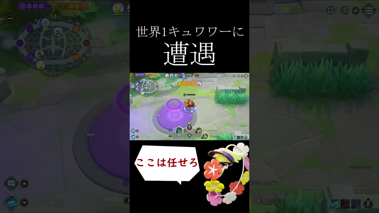 世界1キュワワーがかっこよすぎた【ポケモンユナイト】