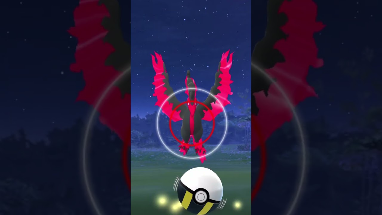 [PokemonGO] 超久しぶりにガラルファイヤーに遭遇！ #shorts