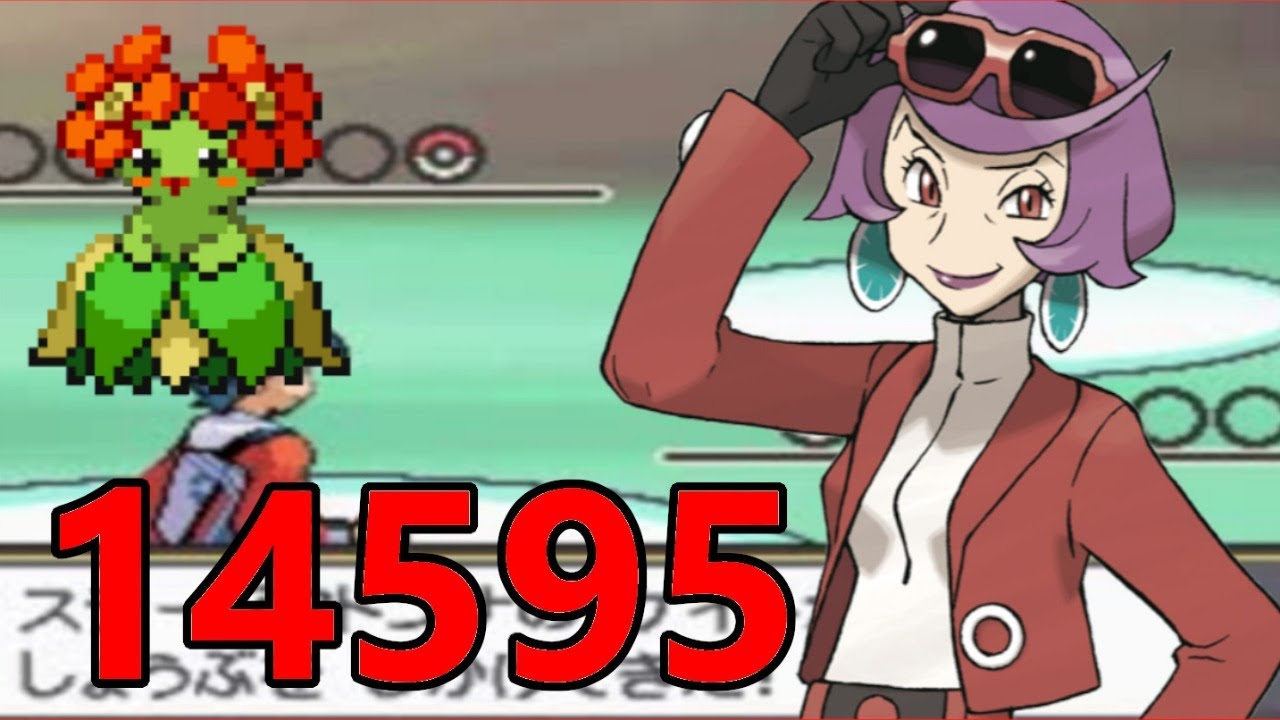 フラワーポケモンキレイハナでケイトをシバきに行くバトルステージ～ずかんNo182キレイハナ編～【ポケモンHGSS】【Battle Hall】