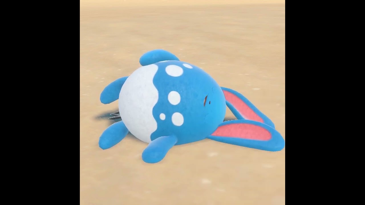 【ポケモンSV】おっさんみたいなマリルリ【スカーレット/バイオレット】