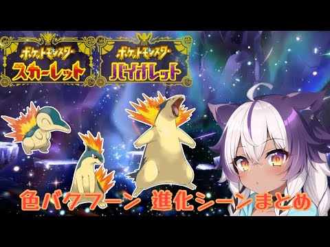 【ポケモンSV】色違いヒノアラシ → マグマラシ → バクフーン【ポケットモンスタースカーレットヴァイオレット】