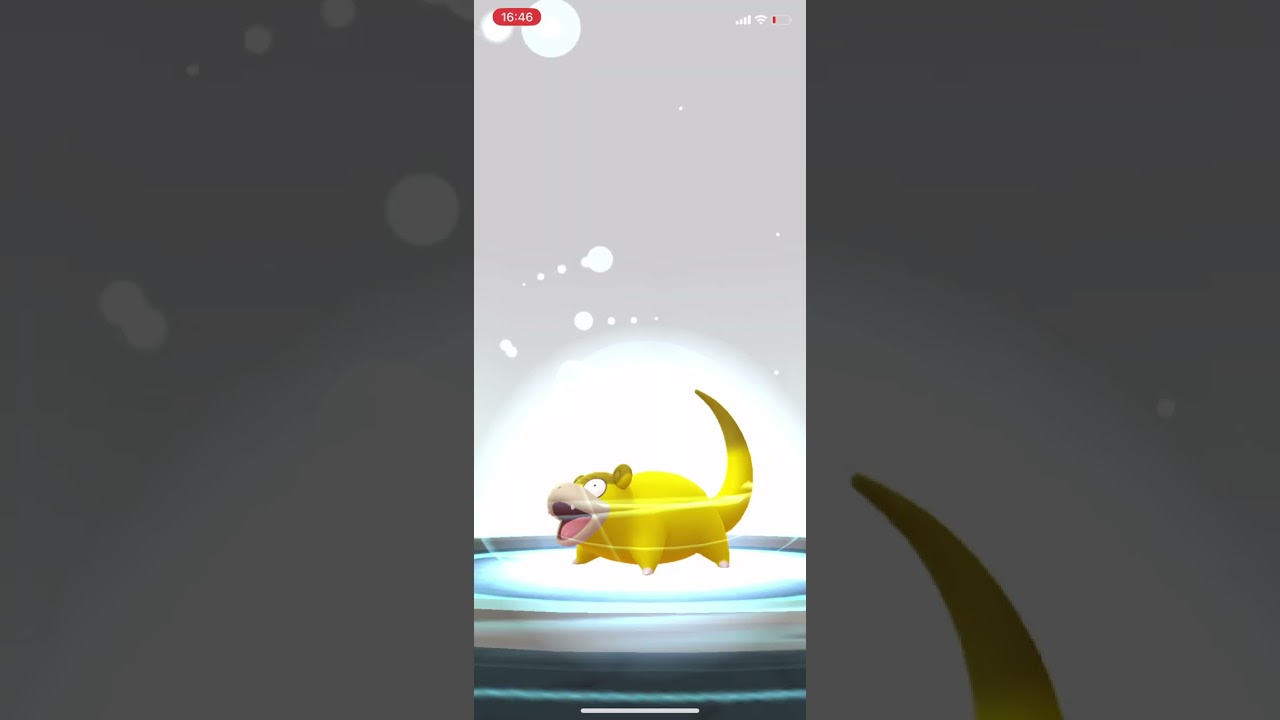 【ポケモンGO】色違いヤドキング（ガラルのすがた）へ進化させる！コミュニティデイ #shorts