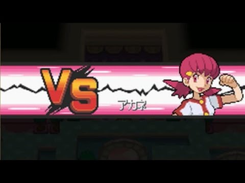 【懐かしの】ポケモンHGSS コガネシティジム「アカネ」戦 自転車入手イベント