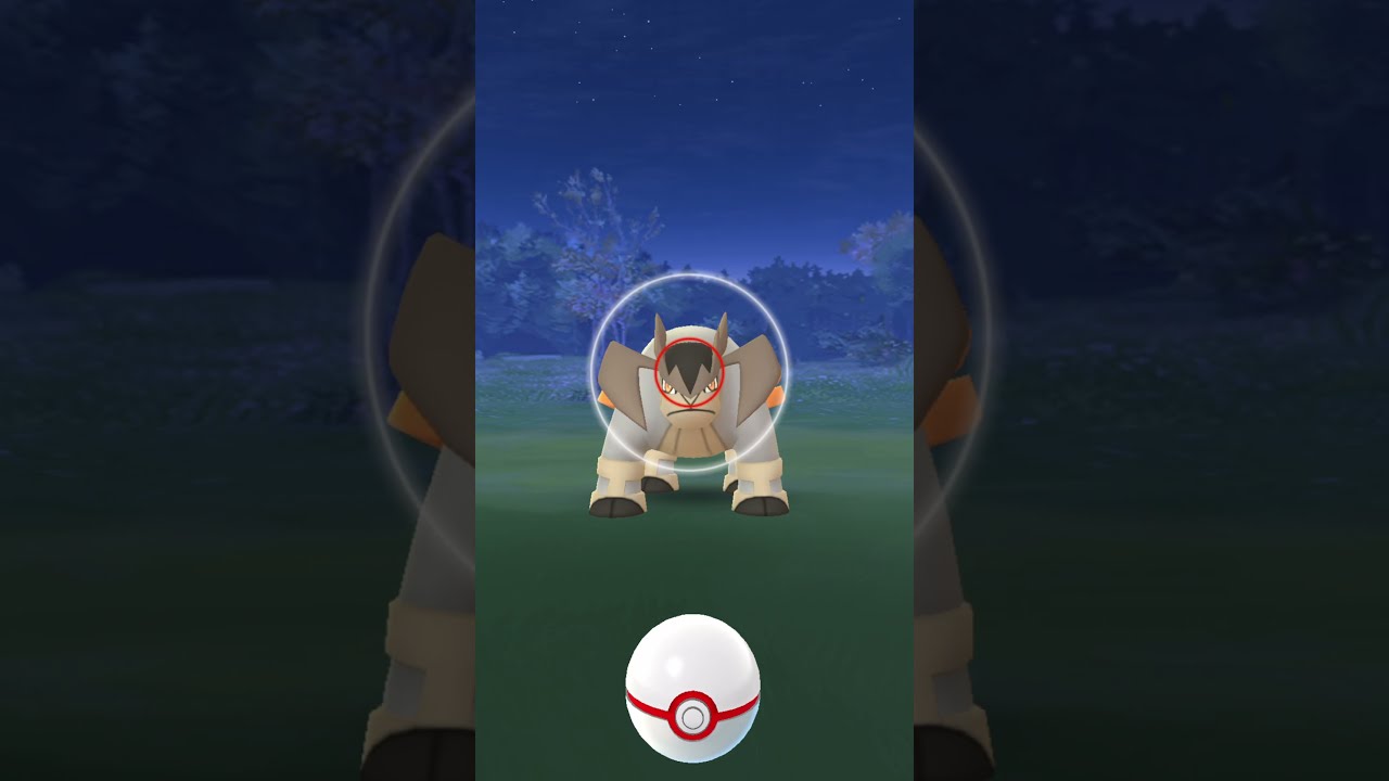 【ポケモンGO】ショート動画・テラキオンエクセレントスロー