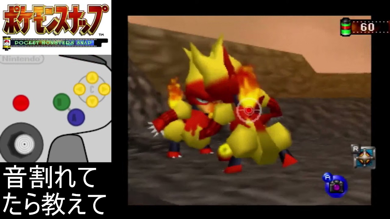 【ポケモンスナップ】ブーバー6950点【世界3位タイ】