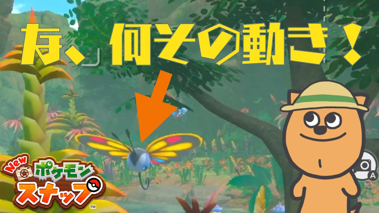 ミッケジャングル(昼)を初見プレイで調査！アゲハントが夢に出てきそう【Newポケモンスナップ】