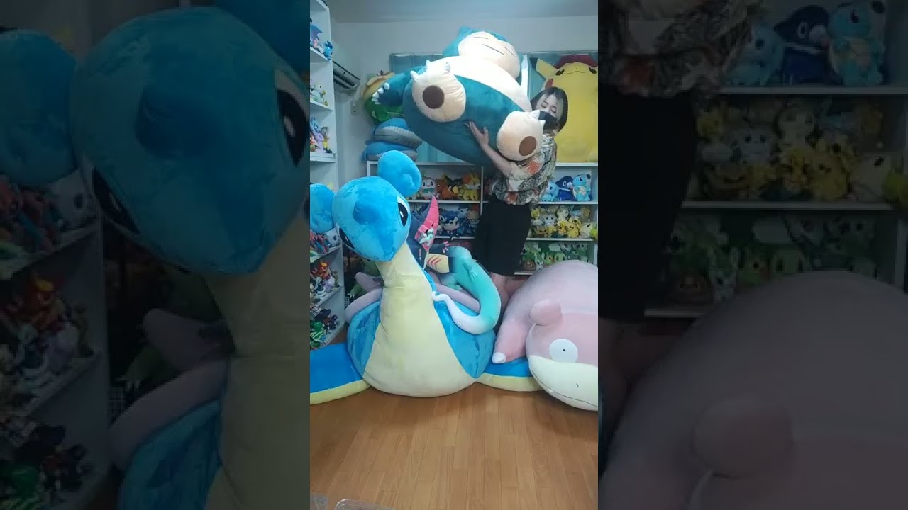 特大ポケモンぬいぐるみと暮らしています。 #shorts