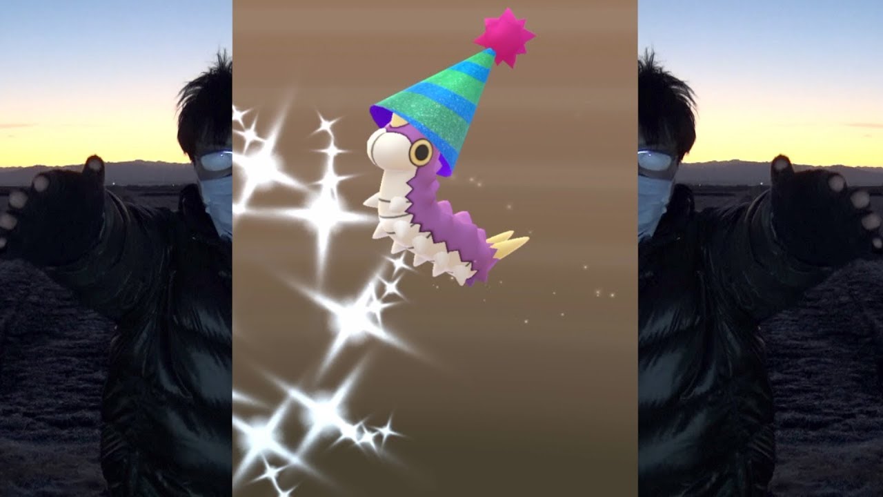 2ｷﾛ&10ｷﾛ卵14連で色違い帽子ケムッソを初図鑑登録したあの朝を俺たちは忘れない【ポケモンGO】