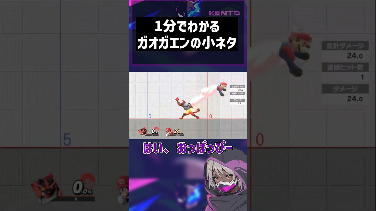 1分でわかるガオガエンの小ネタ【スマブラSP】