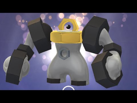 Pokémon GO 809 メルメタル(メルタン→メルメタル進化シーン)