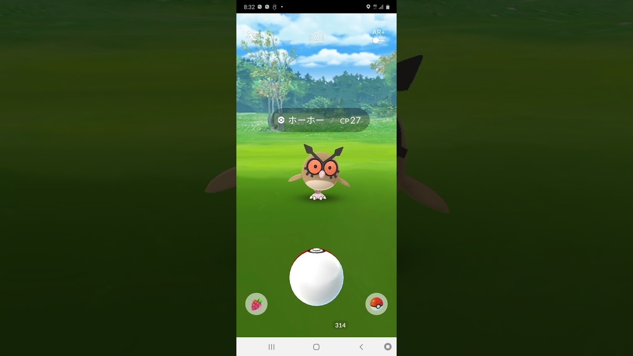 ホーホーが揺れるだけ
