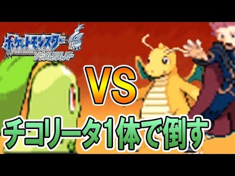 【ポケモンHGSS】チーターワタルにチコリータ1体で挑んでみた！【実況プレイ】 拡散のため評価👍お願いします！