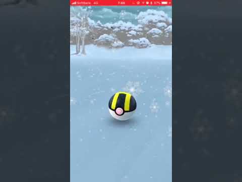 ポケモンGO ポワルン ゆきぐものすがた 初ゲット！