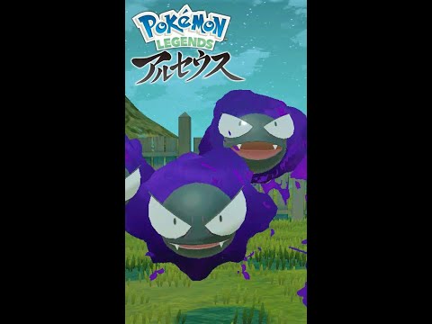 【疲れた人向け】6匹のゴースを見て癒されよう【ポケモンレジェンズアルセウス】#Shorts