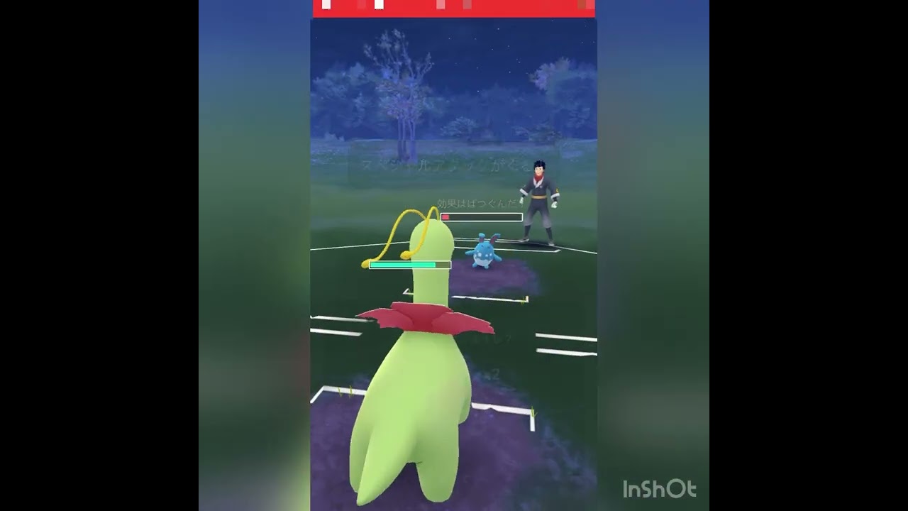 メガニウムに感謝😆