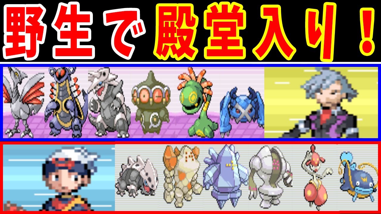 野生のポケモンでホウエンリーグを殿堂入りする【ゆっくり実況】【ポケモンRS】