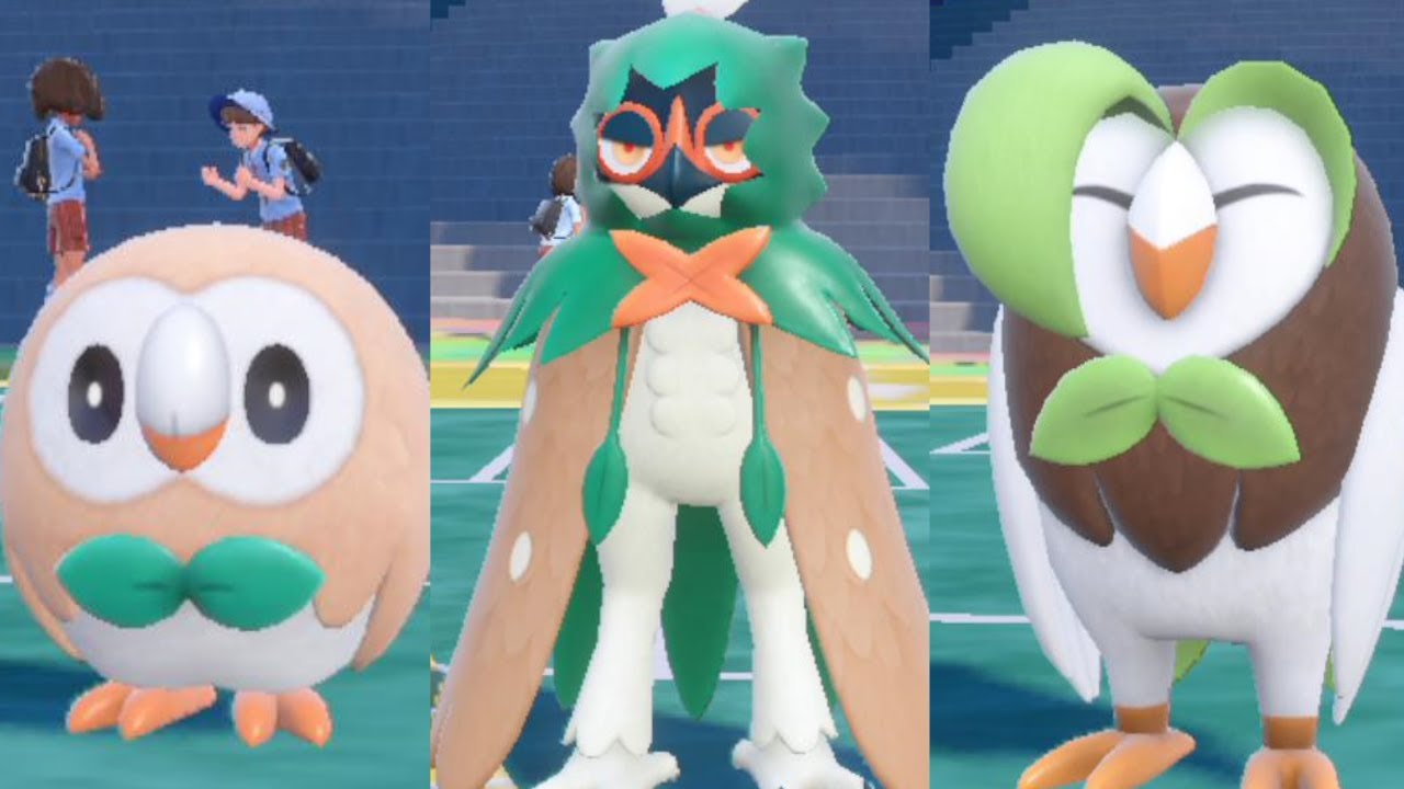 【ポケモンSV】 モクロー フクスロー ジュナイパー 専用技 かげぬい モーション集 ピクニック【ポケモン スカーレット・バイオレット】