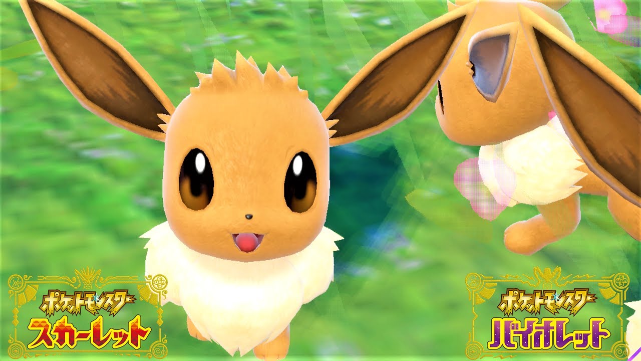 【可愛い】イーブイ６匹に囲まれて癒されピクニック【ポケモンSV】