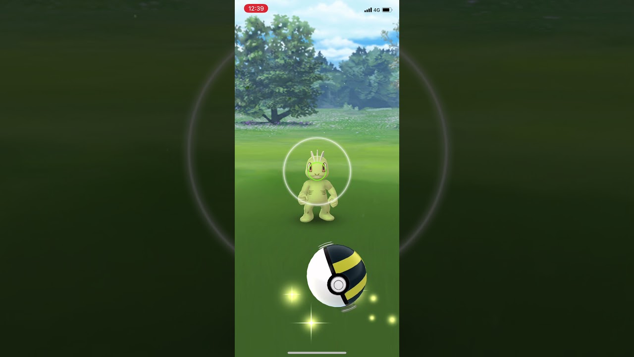 【ポケモンGO】色違いのワンリキーをGET #shorts