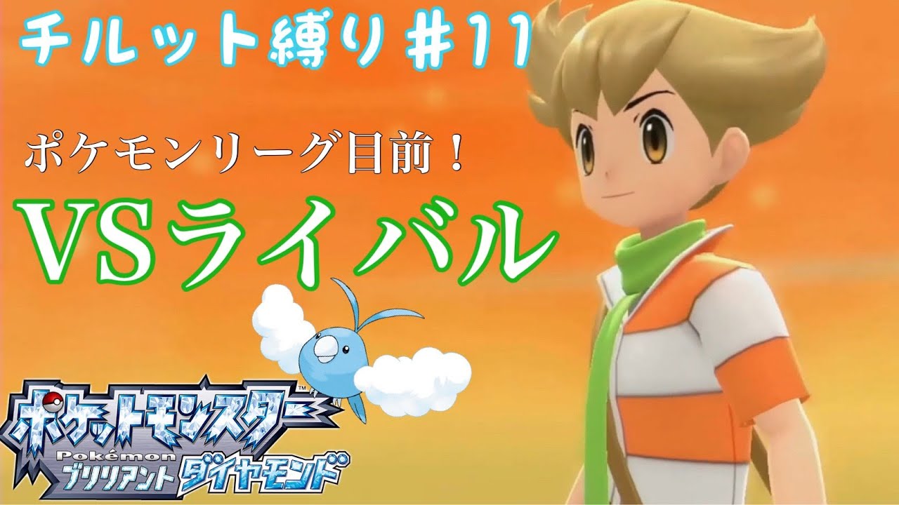 【ポケモンBDSP】チルット（進化なし）だけで殿堂入り！＃11