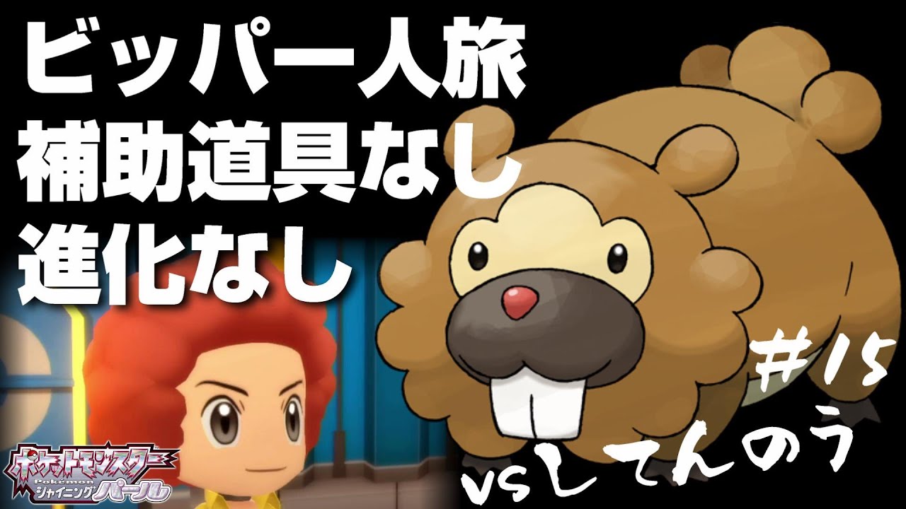 ビッパと旅するポケモンダイパリメイク#15【ポケモンリーグに挑む豚】