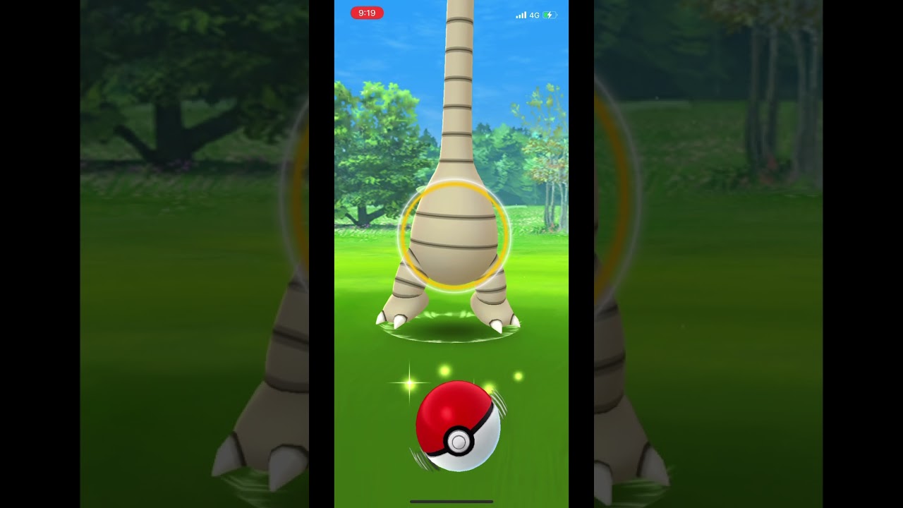 ポケモンGOのナッシー顔映らんし攻撃の時に一瞬映るの草