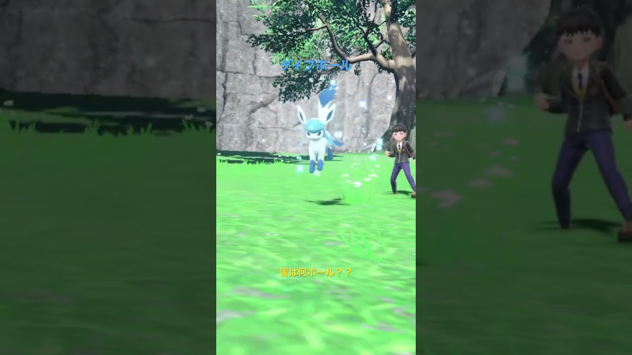グレイシアはこのボール #shorts #ポケモン #ポケモンsv