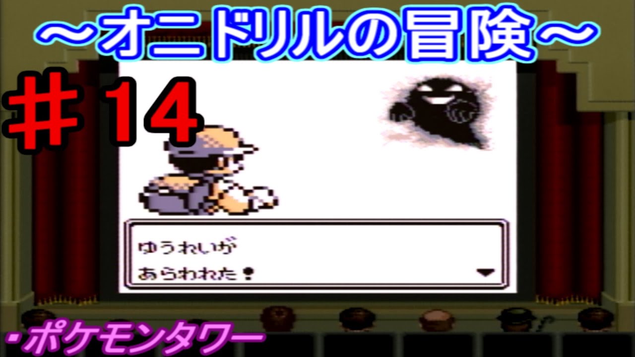 【ポケモン 赤】オニドリルの冒険♯14　ポケモンタワー編