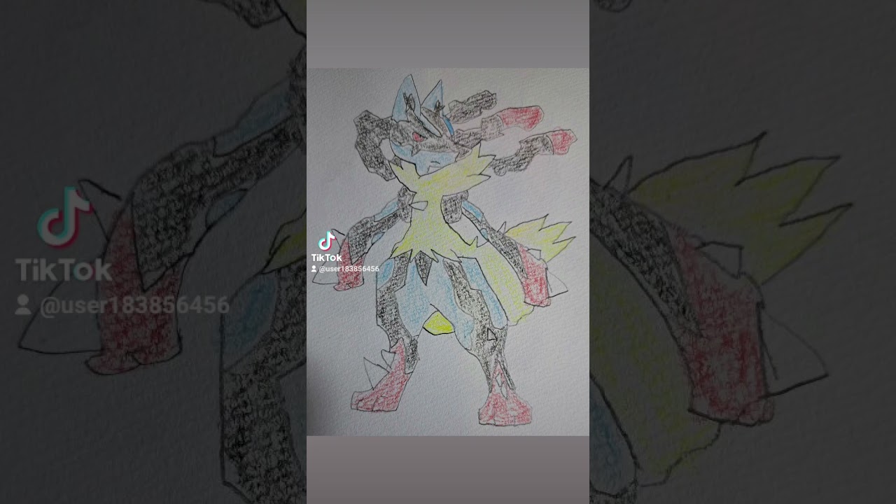 メガルカリオ書いてみた！#160