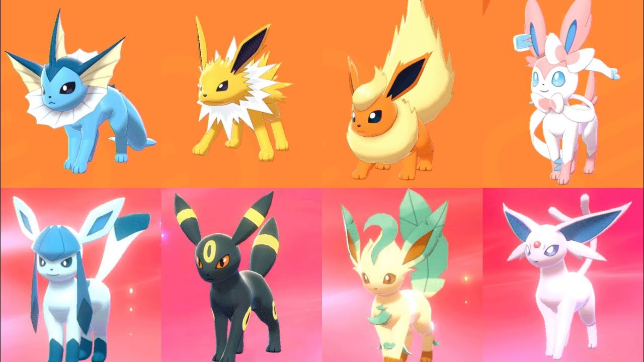 イーブイの全進化パターンをやってみた☆ポケットモンスター ソード・シールド#24　Pocket Monsters