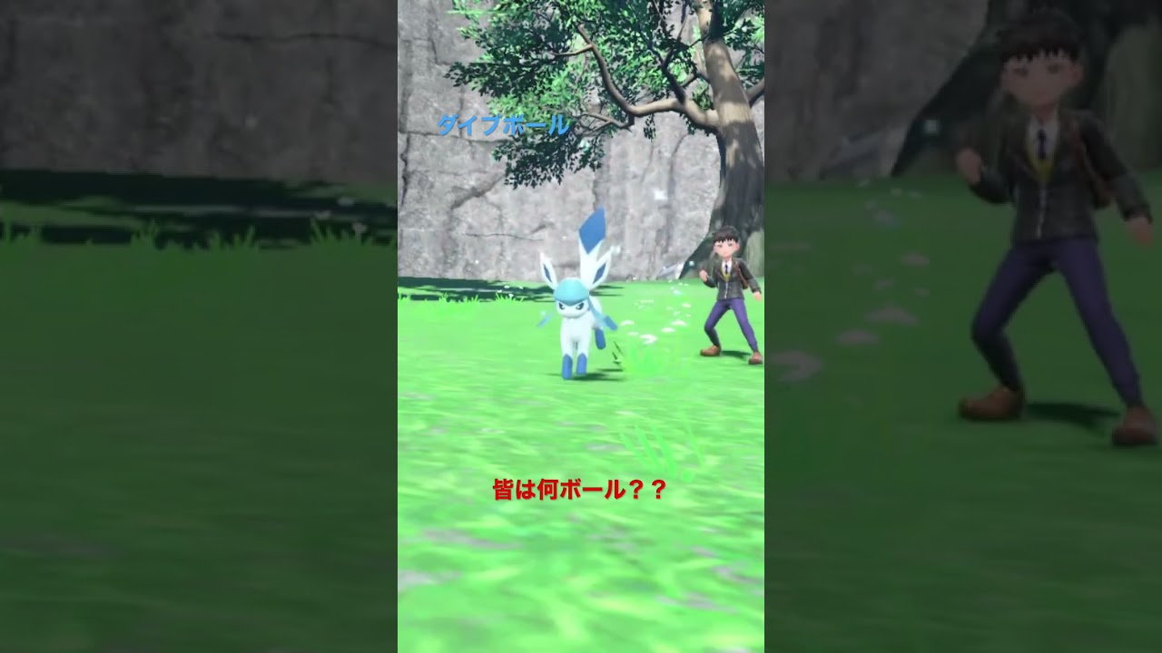 グレイシアはこのボール #shorts #ポケモン #ポケモンsv