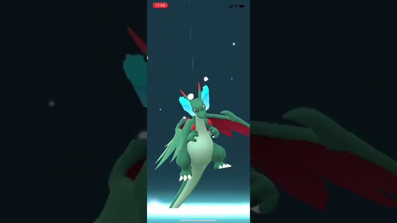 【メガシンカ】色違いリザードンメガシンカさせてみたらめちゃくちゃかっこよかった！！