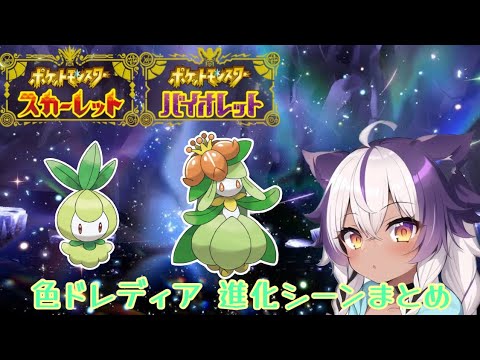 【ポケモンSV】色違いチュリネ → ドレディア【ポケットモンスタースカーレットヴァイオレット】