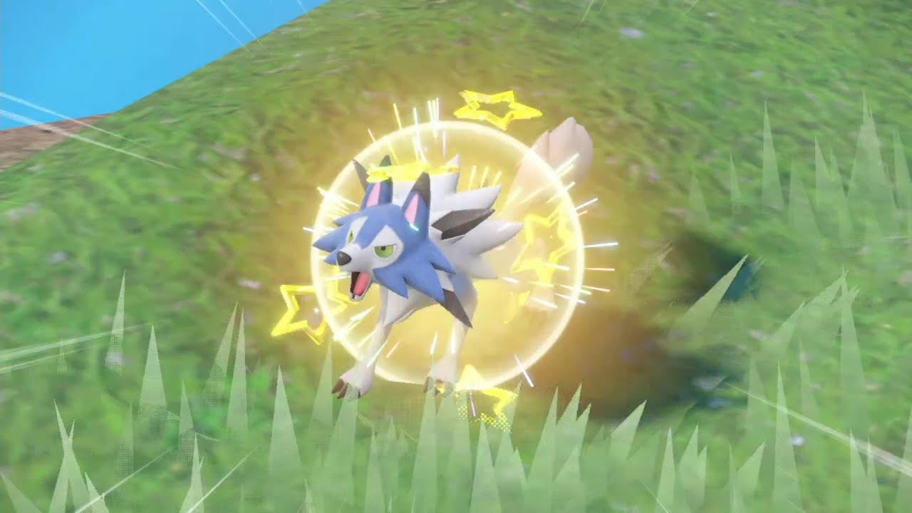 【ポケモンsv】色違いルガルガンまひるのすがた