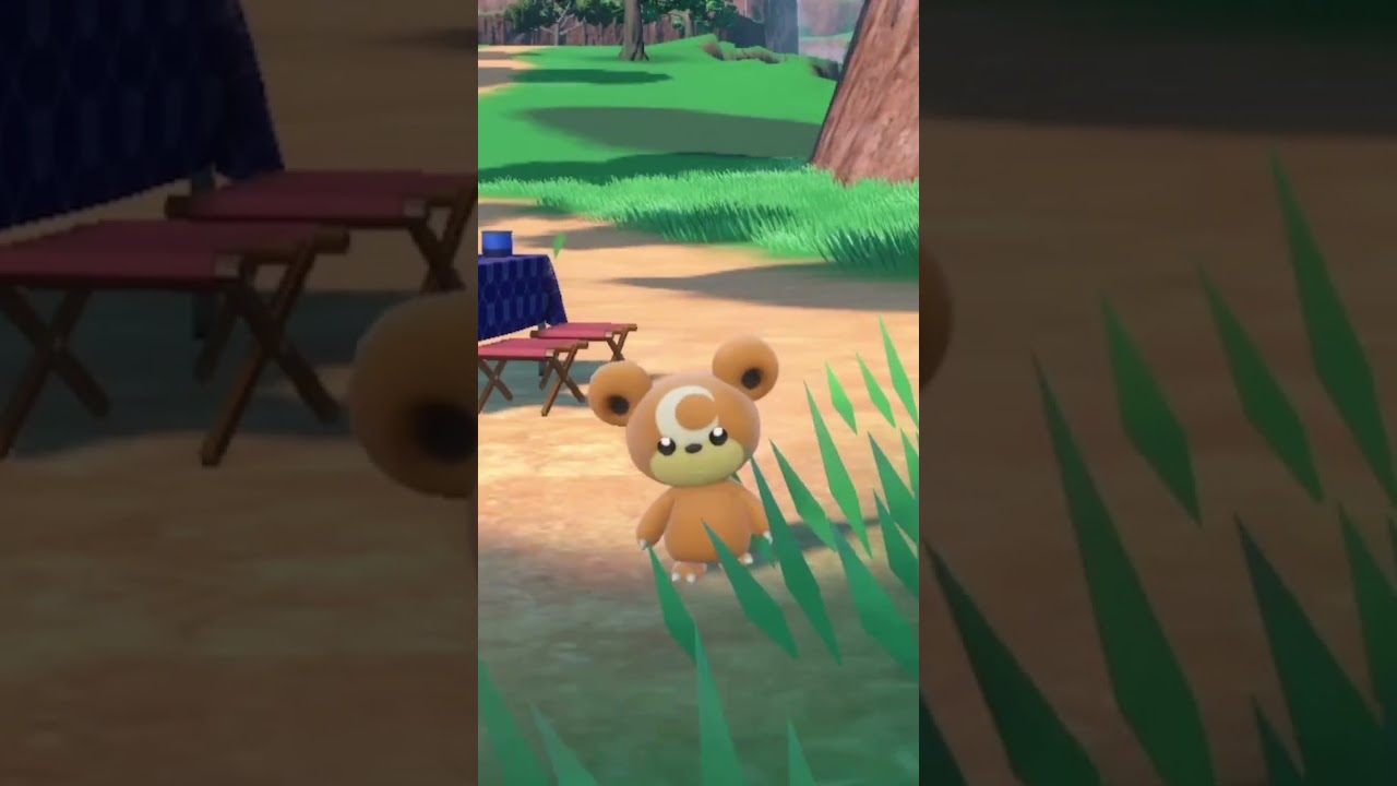 【ポケモンSV】自己満動画。ヒメグマの後ろ姿が特に好きw#shorts #short #ポケモン #ポケモンsv