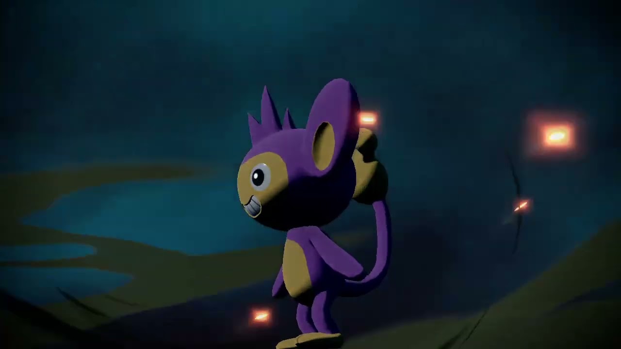 ポケモン進化させてみた。「エテボース」【ポケモンレジェンズアルセウス】 #Shorts